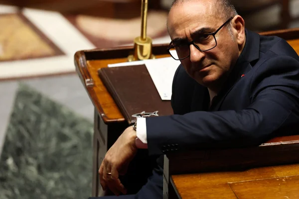 Laurent Nuñez annonçant une nouvelle loi sur le séparatisme, en avril 2026.