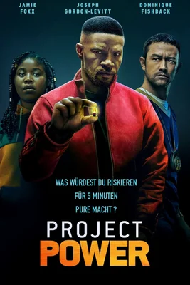 Affiche du film 'Project Power' avec Jamie Foxx.