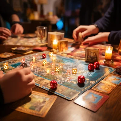 Simple and friendly board game