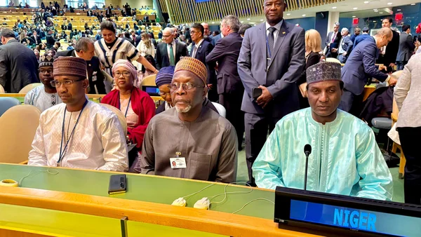 Délégation du Niger à l'Assemblée générale de l'ONU.