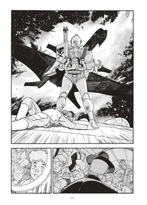 Planche du manga 'Les Chants du Cygne noir' d'Alex Alice, mêlant action et cadrages dynamiques.