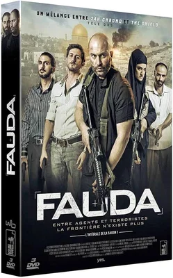 Jaquette du DVD de la saison 1 de Fauda.