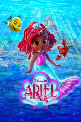 Affiche promotionnelle de la série animée Disney Junior 'Ariel'