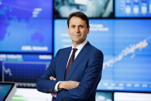 Christophe Fouquet, PDG d'ASML, dans un cadre décontracté.