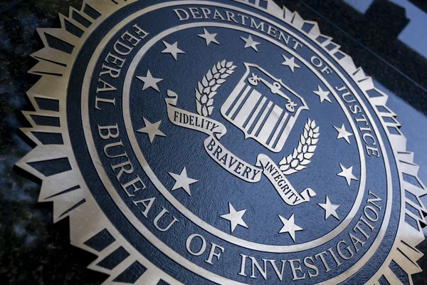Le sceau officiel du FBI, agence à l'origine de l'arrestation.