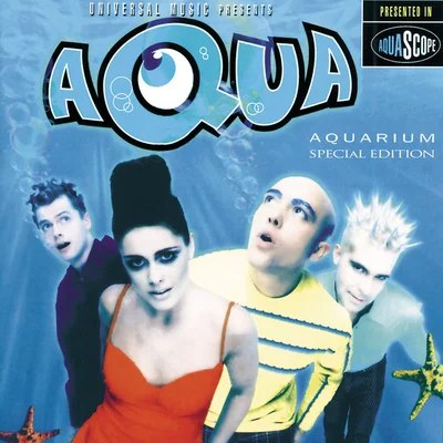 Pochette de l'album Aquarium du groupe Aqua, édition spéciale.