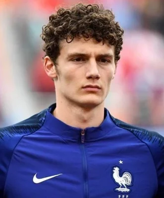 Benjamin Pavard à l'entraînement avec le Lille OSC en 2015.