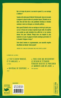 Dos de couverture de l'édition française du tome 5, 'Coffre-fort et vieilles dentelles'.
