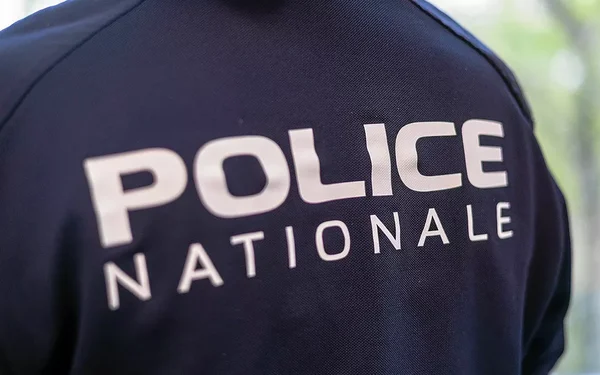 Uniforme de la Police nationale lors de l'intervention à Toulon.