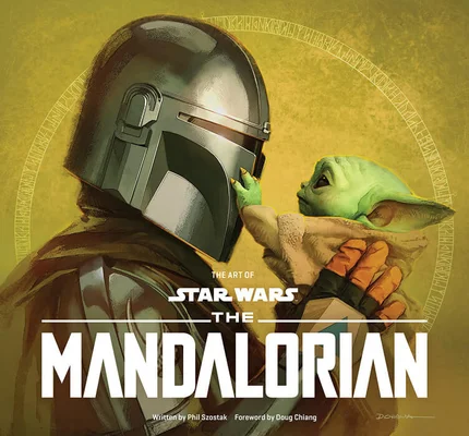 Couverture de l'artbook de la saison 2 de The Mandalorian.