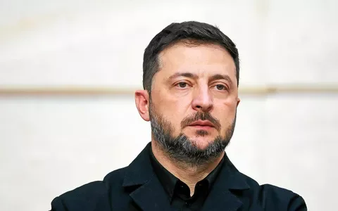 Portrait de Volodymyr Zelensky.