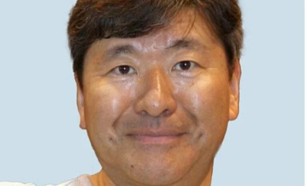 Le romancier japonais Koji Suzuki, connu pour la trilogie d'horreur Ring.