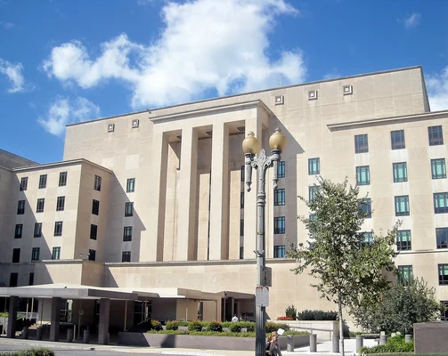 Le siège du département d'État des États-Unis, le bâtiment Harry S. Truman à Washington, D.C.