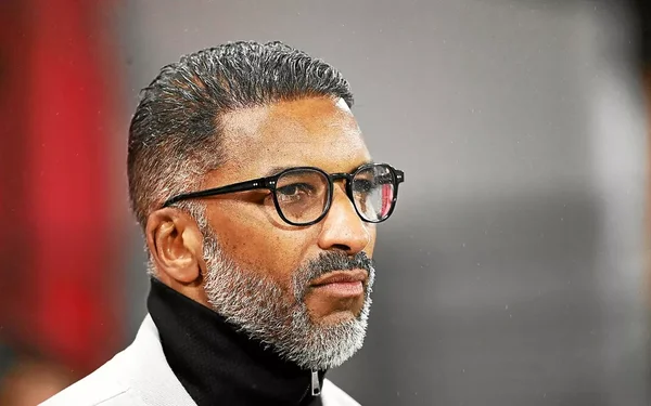 Habib Beye évoquant son parcours en Coupe de France.