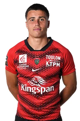 Portrait officiel de Gaël Dréan sous les couleurs du RC Toulon.