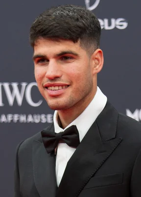 Carlos Alcaraz lors de la 25e cérémonie des Laureus World Sports Awards à Madrid.