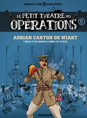 Couverture de 'Le Petit Théâtre des Opérations', sélectionné pour les Galons de la BD 2026.