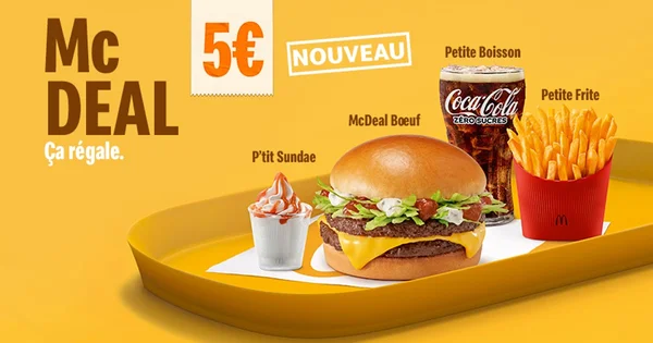 McDonald's France prend plusieurs engagements en faveur du pouvoir d'achat  des Français