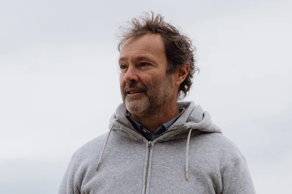 Christophe Cassou, climatologue, photographié par Libération.