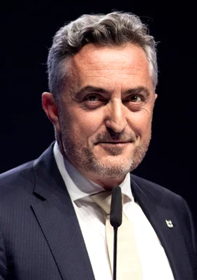 Stéphane Ravier, sénateur sortant des Bouches-du-Rhône, lors d'une prise de parole en mars 2022.