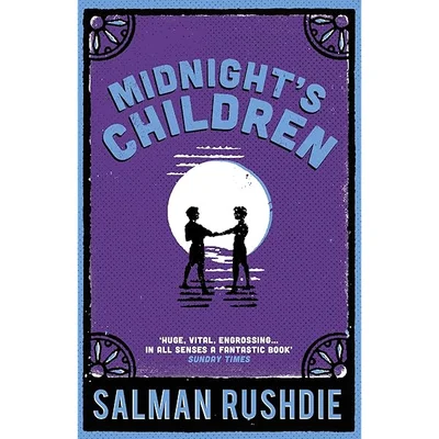 Couverture de 'Les Enfants de minuit' de Salman Rushdie.