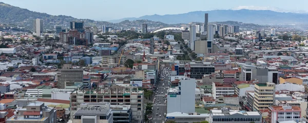 Vue du paysage urbain de San José, capitale du Costa Rica.