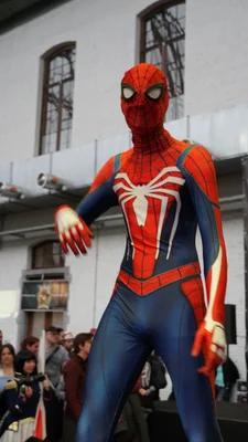 Cosplay de Spider-Man au Brussels Comic Con 2019.