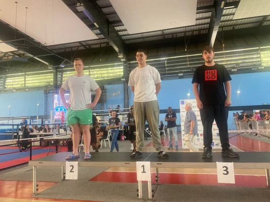 Remise de prix pour le Dieppe savate boxe française en Guadeloupe.