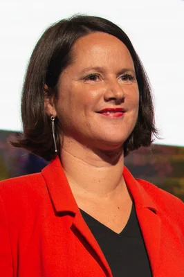 Portrait officiel de Johanna Rolland, maire de Nantes.