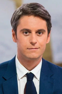 Portrait officiel de Gabriel Attal.