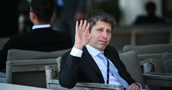 Sam Altman, patron d'OpenAI, au G7.