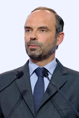 Édouard Philippe, ancien Premier ministre, lors de l'inauguration de la foire-exposition de Châlons-en-Champagne en 2017.