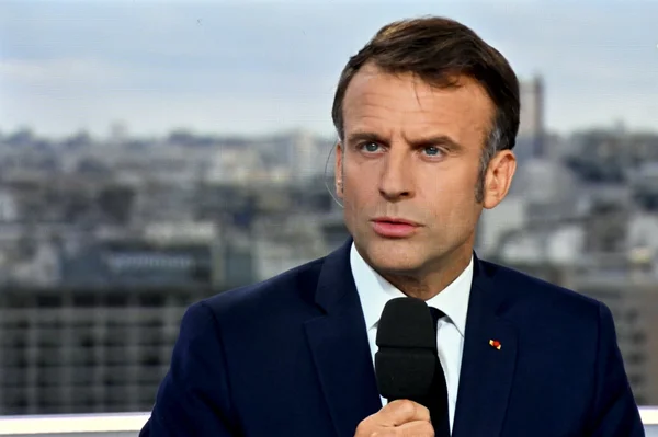 Emmanuel Macron lors de son interview sur France 2, le 23 juillet 2024.