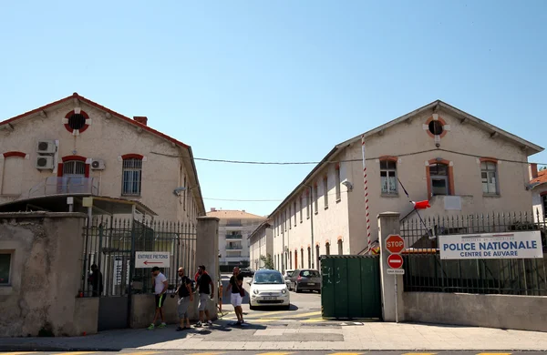 Centre de la Police nationale à Auvare, lieu lié à l'affaire des policiers condamnés à Nice.