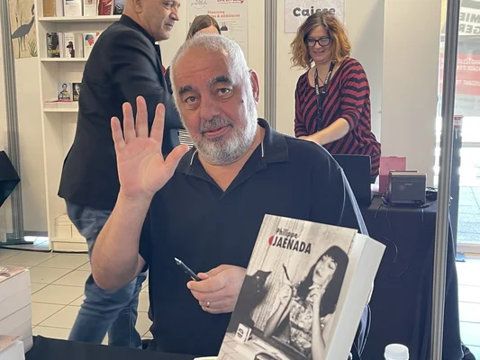 Philippe Jaenada au Salon Lire en Poche 2021.