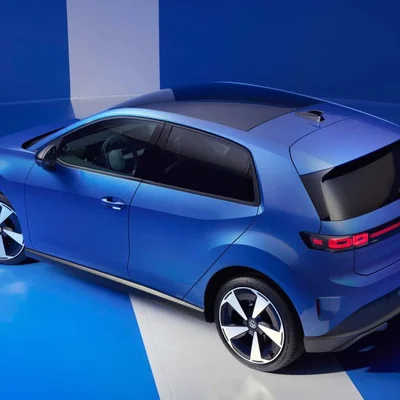 Volkswagen ID.3 électrique en studio.