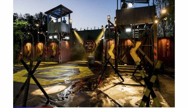 Décor du parcours d'obstacles de District Z.