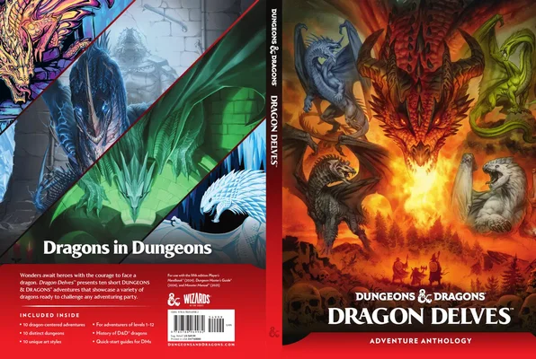 Couverture du recueil d'aventures Donjons & Dragons 'Dragon Delves' (2025).
