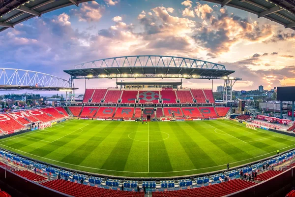 Vue du BMO Field à Toronto, stade hôte de la Coupe du monde 2026.