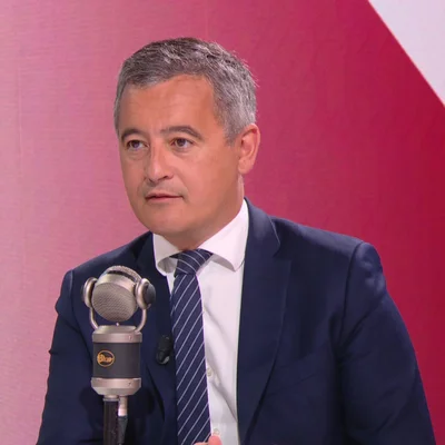 Gérald Darmanin s'exprimant lors d'une intervention publique.