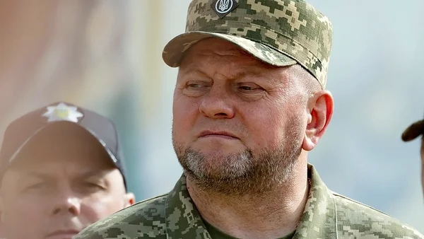 Portrait d'un haut commandant de l'armée ukrainienne.