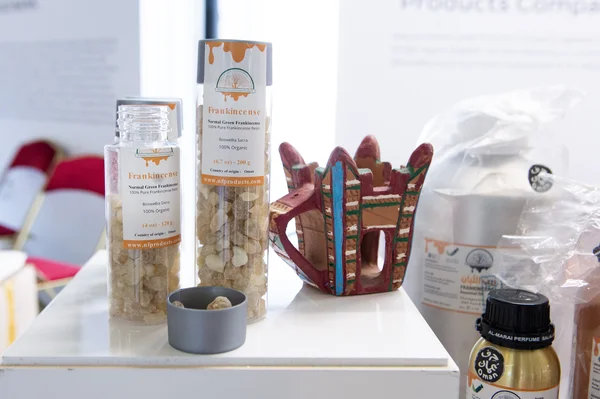 Exposition « Omani Frankincense » organisée par l'OMPI et le gouvernement d'Oman à Genève, Suisse, du 6 au 14 juillet 2023.
