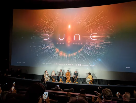 Zendaya lors du lancement de la bande-annonce de Dune : Partie Trois à Los Angeles, mars 2026.