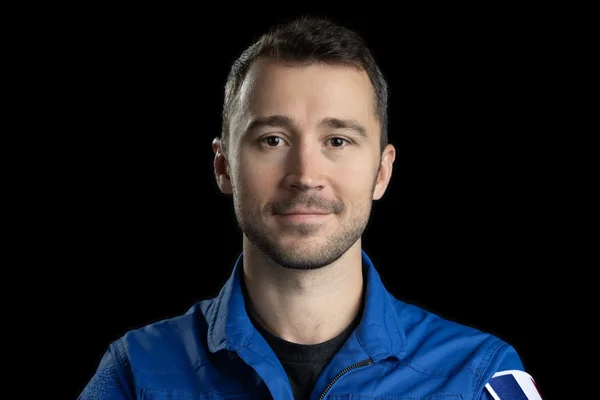 Arnaud Prost, astronaute français, en portrait sobre.