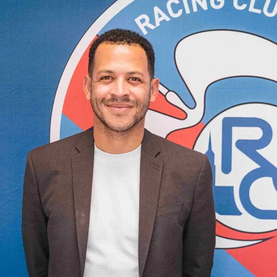 Liam Rosenior, nouvel entraîneur du Racing Club de Strasbourg.