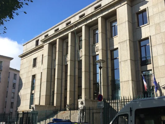 Le tribunal correctionnel de Brest, où sont jugés les contrôles RSA contestés du département du Finistère.