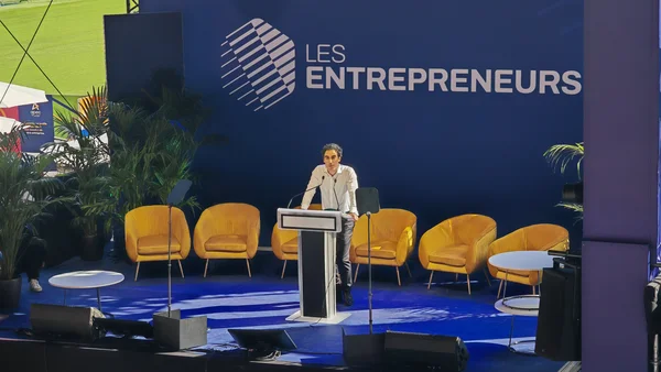 Discours lors du lancement officiel de la nouvelle identité 'Les Entrepreneurs'.