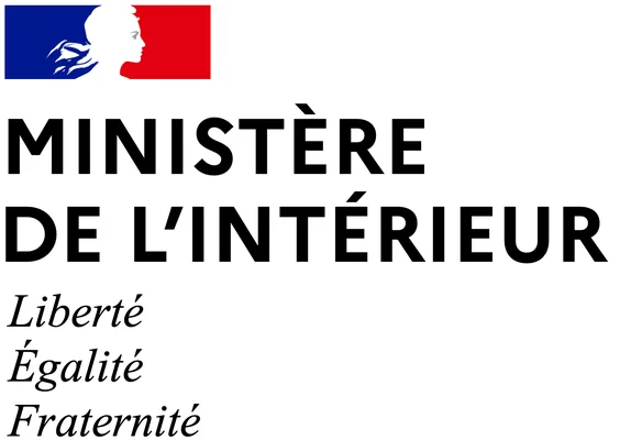 Logo du Ministère de l'Intérieur en septembre 2024