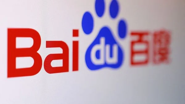 Logo de Baidu, l'une des entreprises chinoises que le Pentagone accuse de soutenir l'armée chinoise.