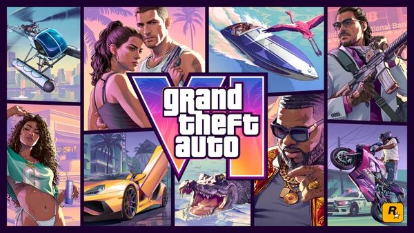 Cover officielle de GTA VI dévoilée par Rockstar.